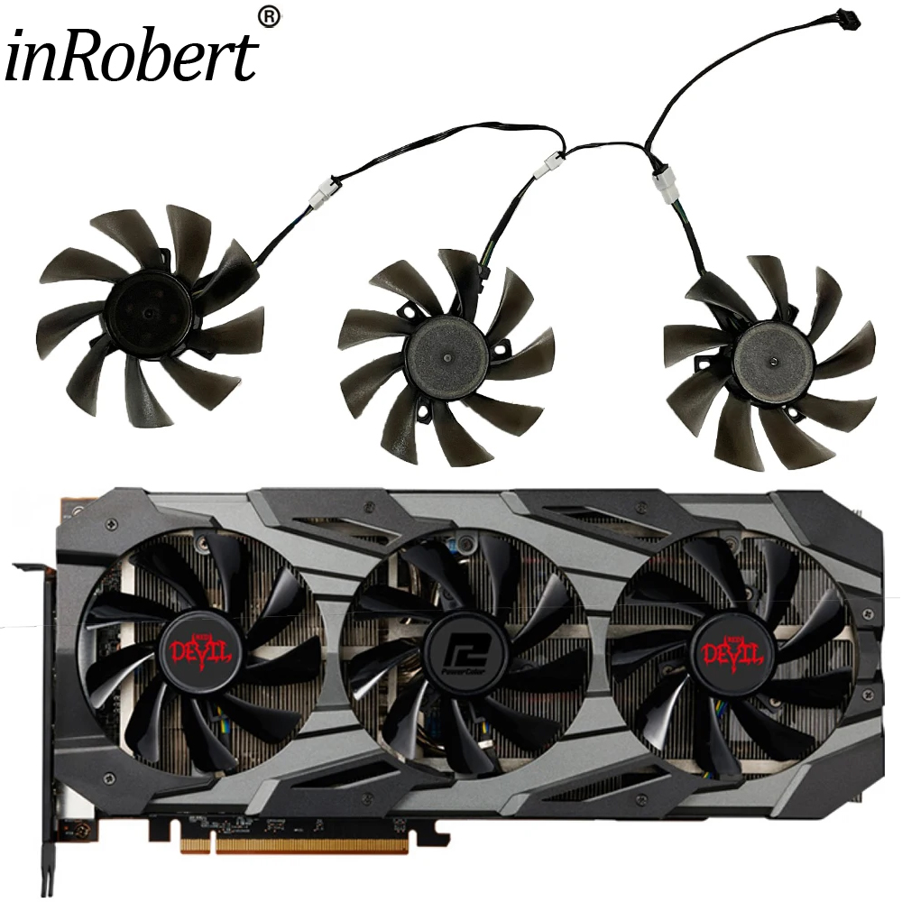 DIY 85MM T129215SU Video Card  - огляд і ціна Rx 5700 Xt 8Gb Video Card